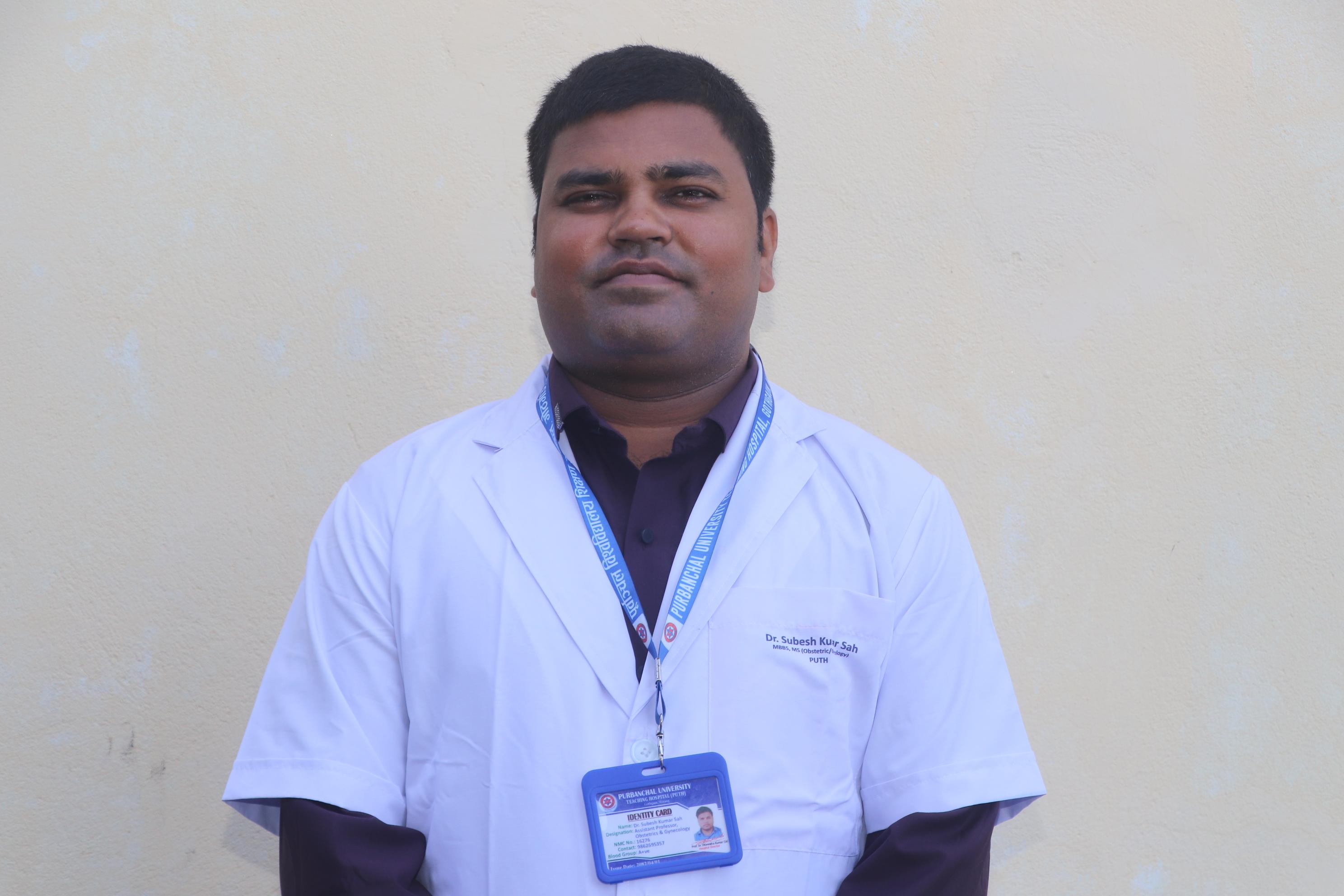 Dr. Subesh Kumar Sah				